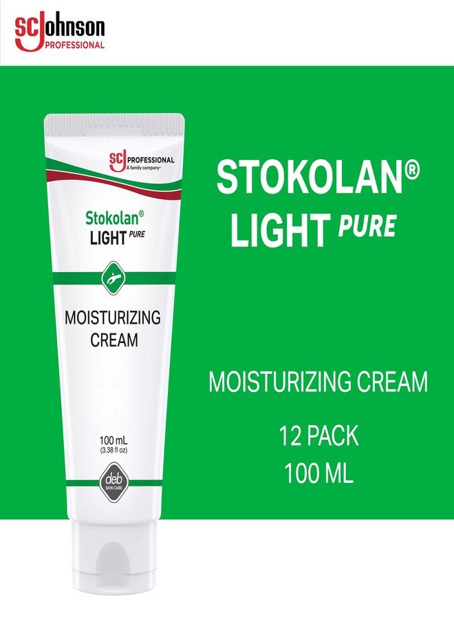 SC Johnson Professional STOKOLAN Light Pure Post Work Hand Cream 100ml, 3.3814 Fl Oz (Pack Of 12) - Image 2